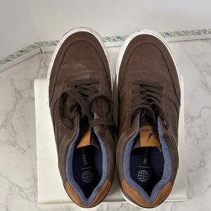 Nautica Negril Brown Men Casual Sneakers Shoes,  Size 7.5